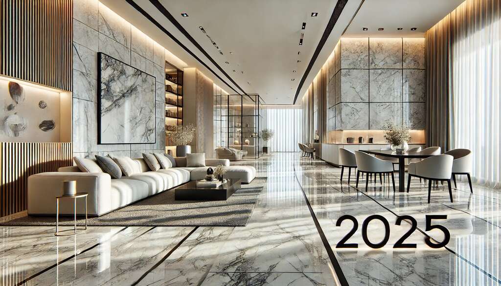 5 Tren Interior 2025 yang Menggunakan Granit Tiles