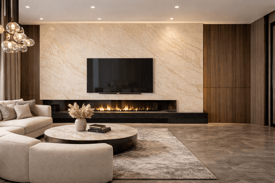 Sintered Stone Big Slab: Alternatif Modern untuk Marmer Cream dan Marmer Abu