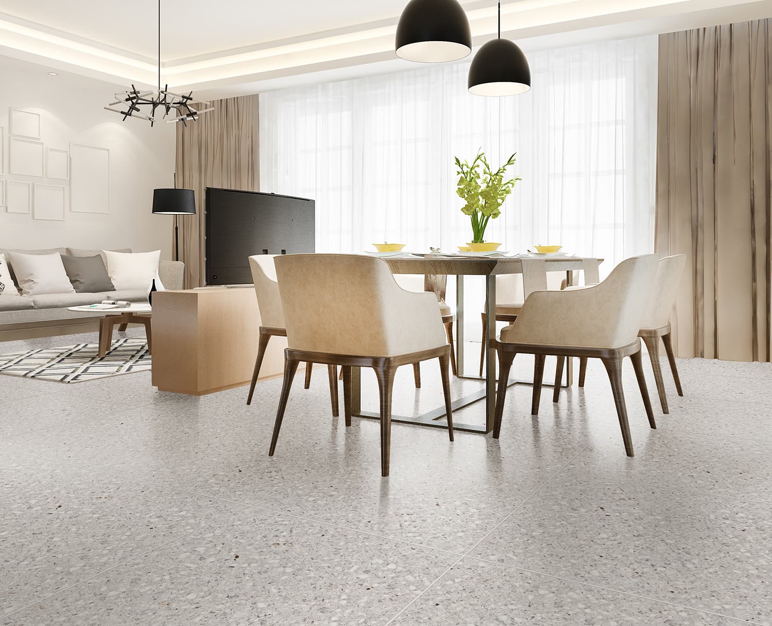 Reno Light Grey - 1