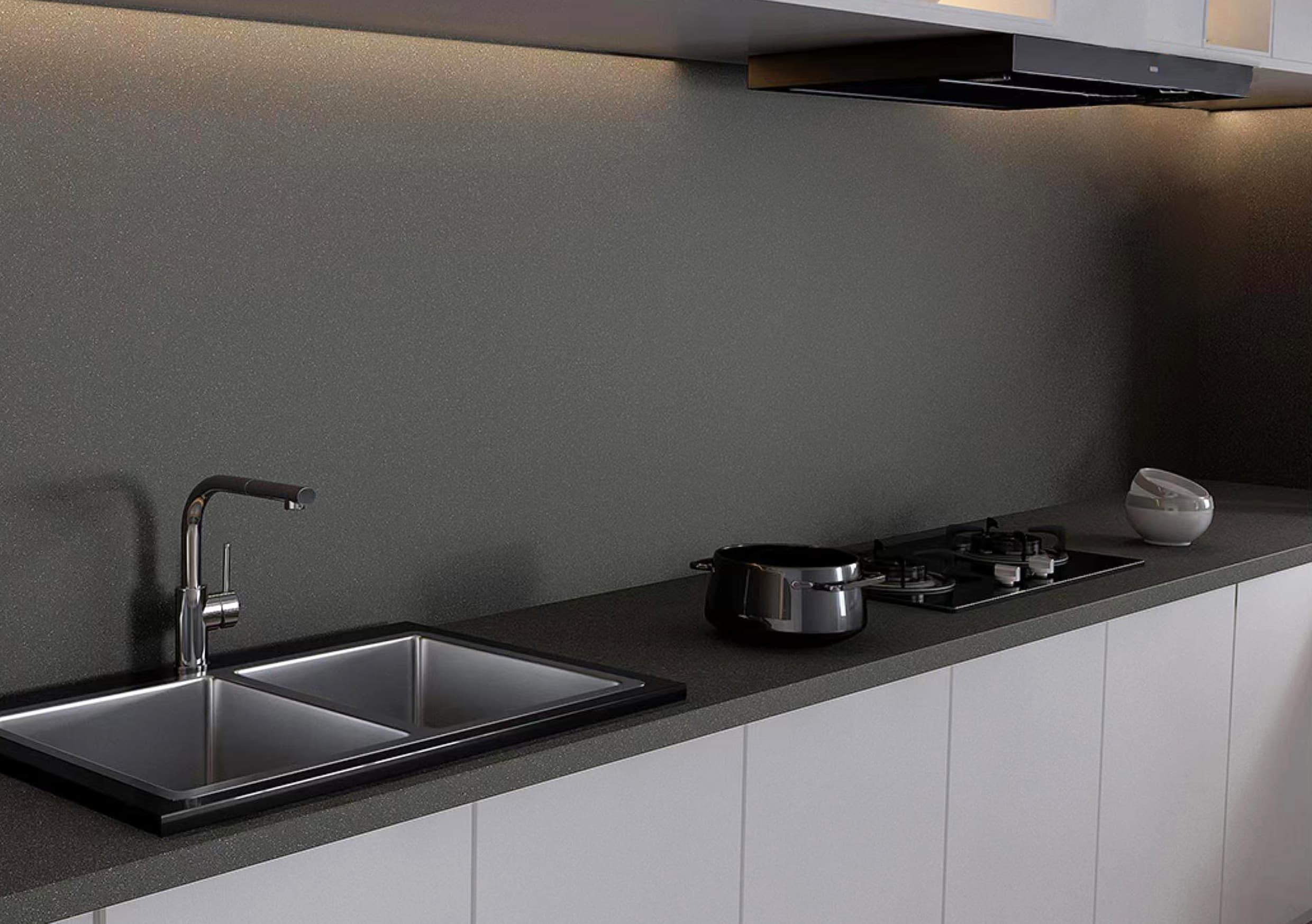 Atlanta Dark Grey installed application