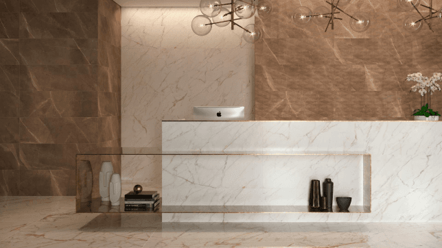Interior of the House of Valentino Gress showroom