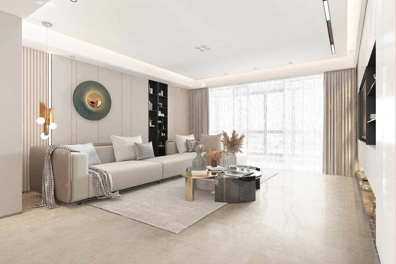Balos Beige installed application